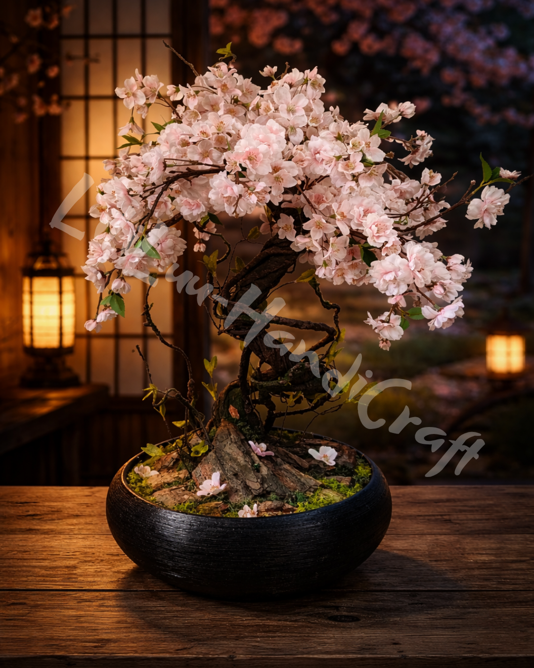 (DD5-14) Drzewko wiśni BONSAI