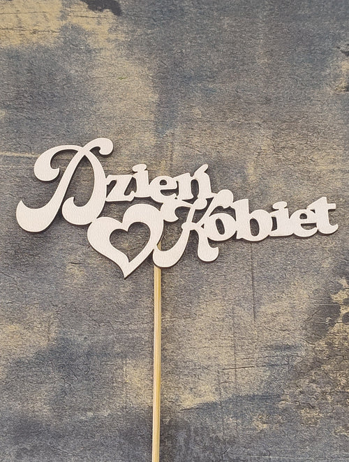 (DKH-FOZD01N) Ozdobny topper, Dzień Kobiet