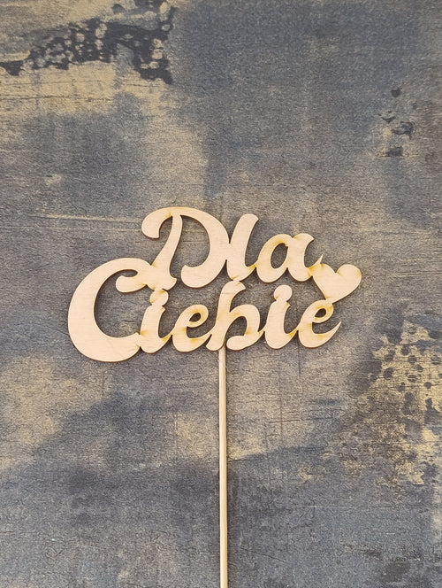 (DKH-FOZD01N) Toper dekoracyjny, Dla Ciebie