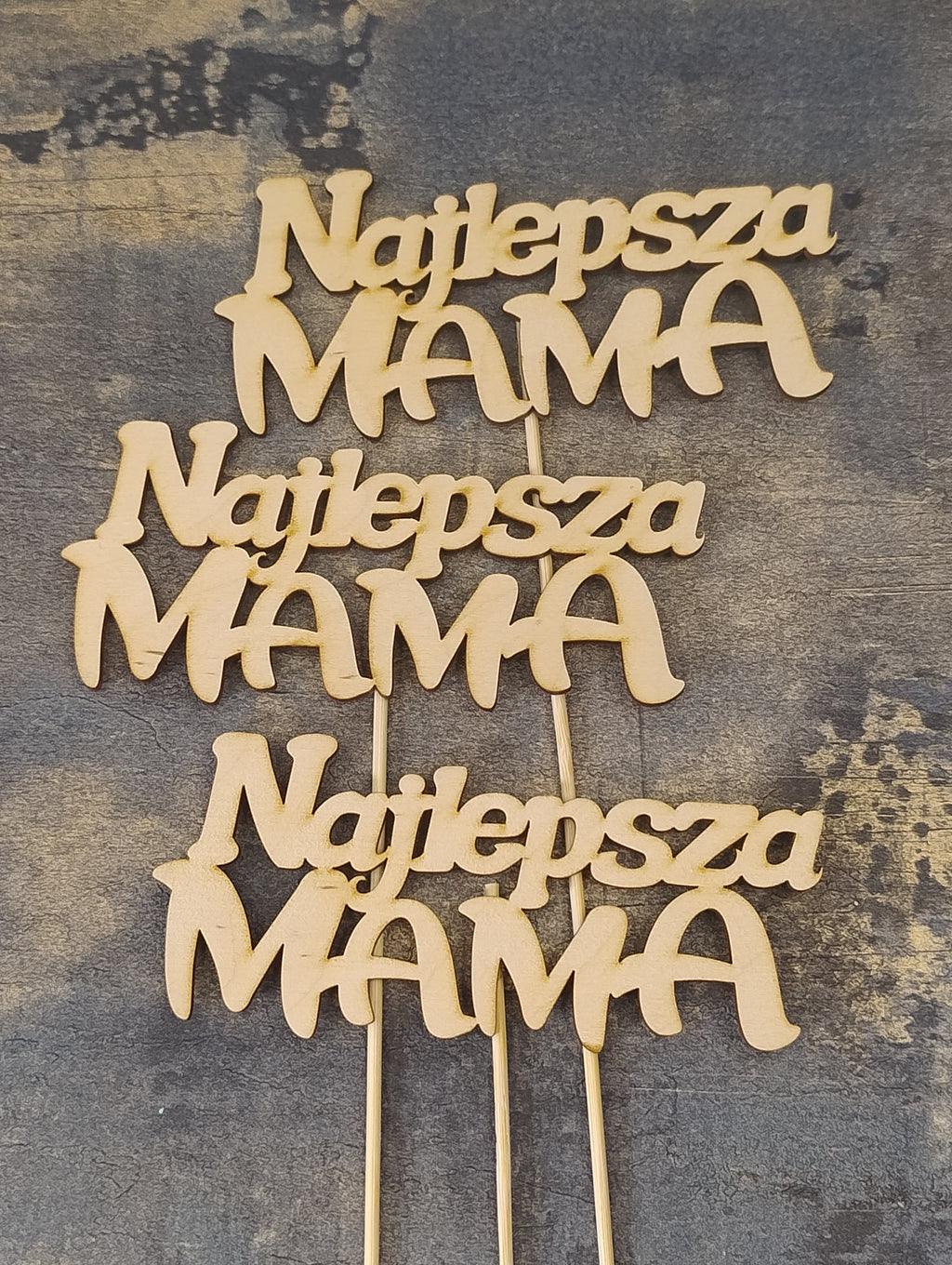 (DKH-FOZD01N) Toper dekoracyjny, Najlepsza Mama