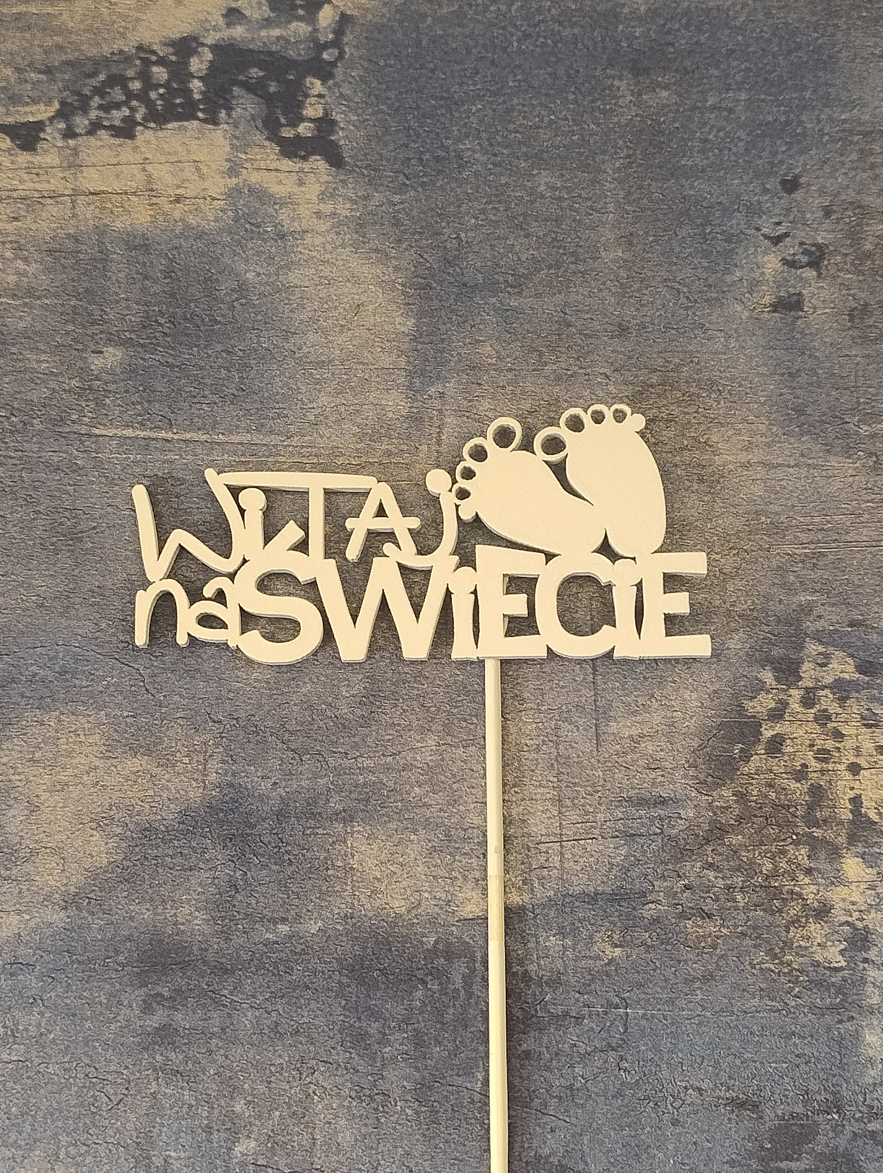 (171P) Toper dekoracyjny, Witaj na Świecie