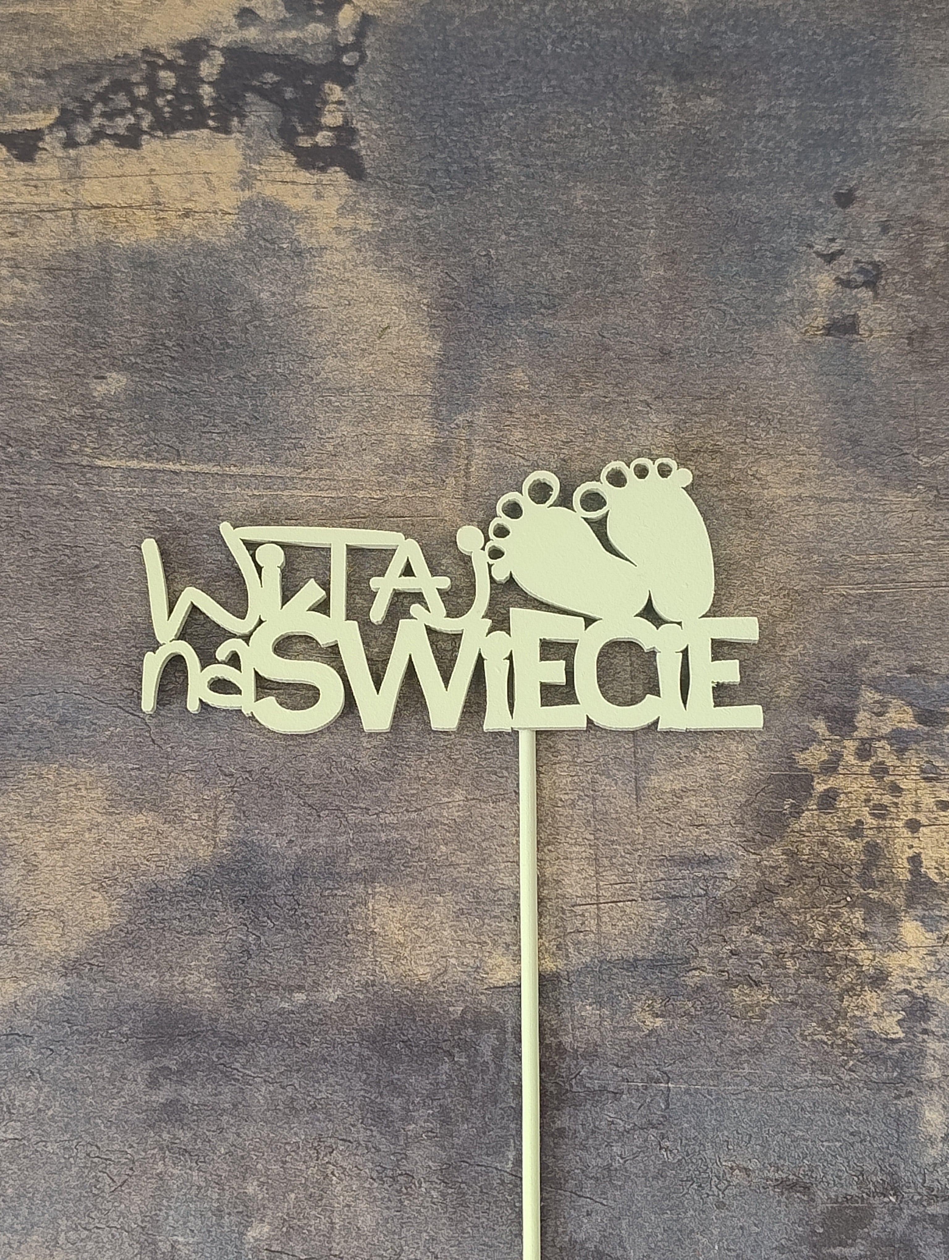(171P) Toper dekoracyjny, Witaj na Świecie