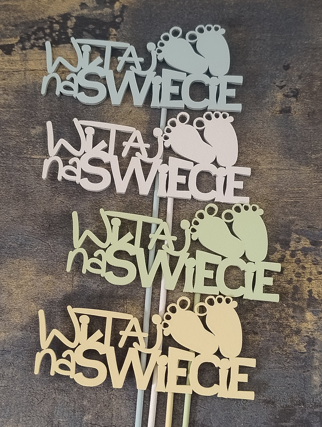 (171P) Toper dekoracyjny, Witaj na Świecie
