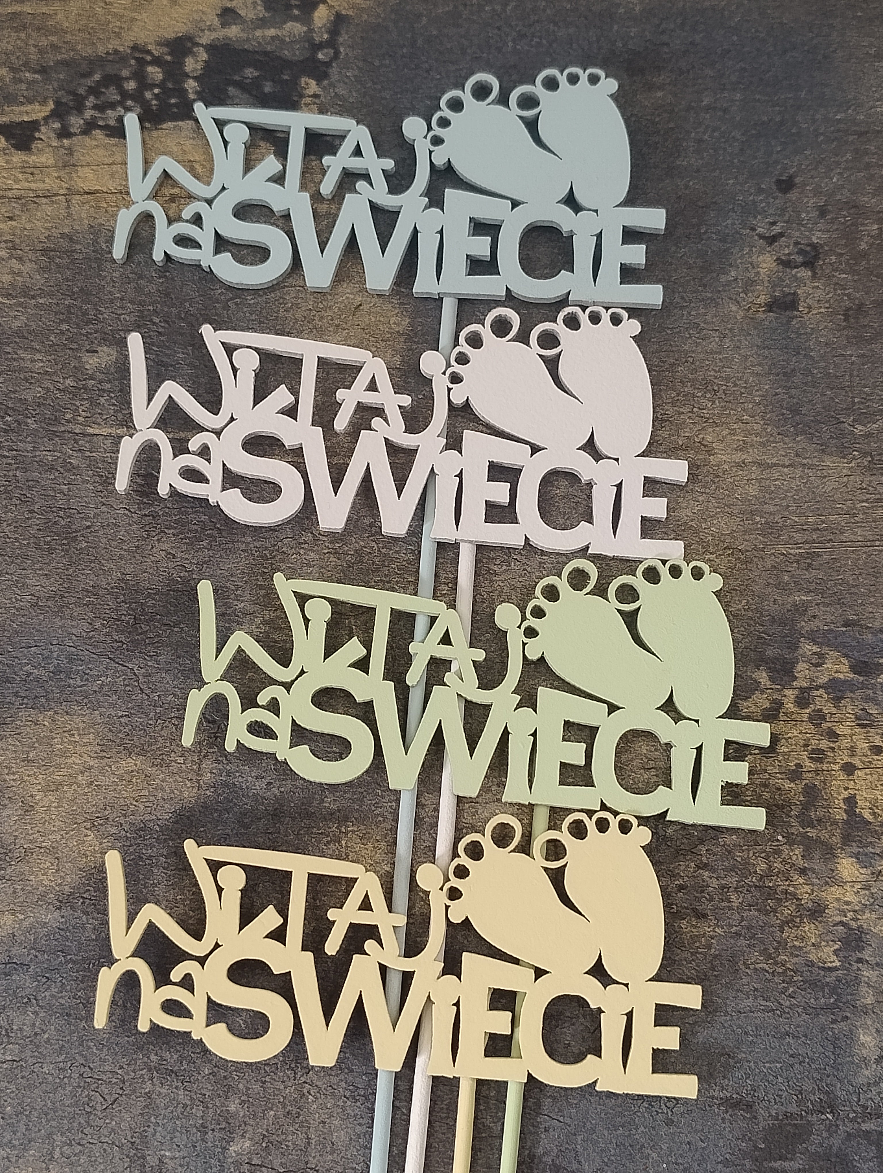 (171P) Toper dekoracyjny, Witaj na Świecie