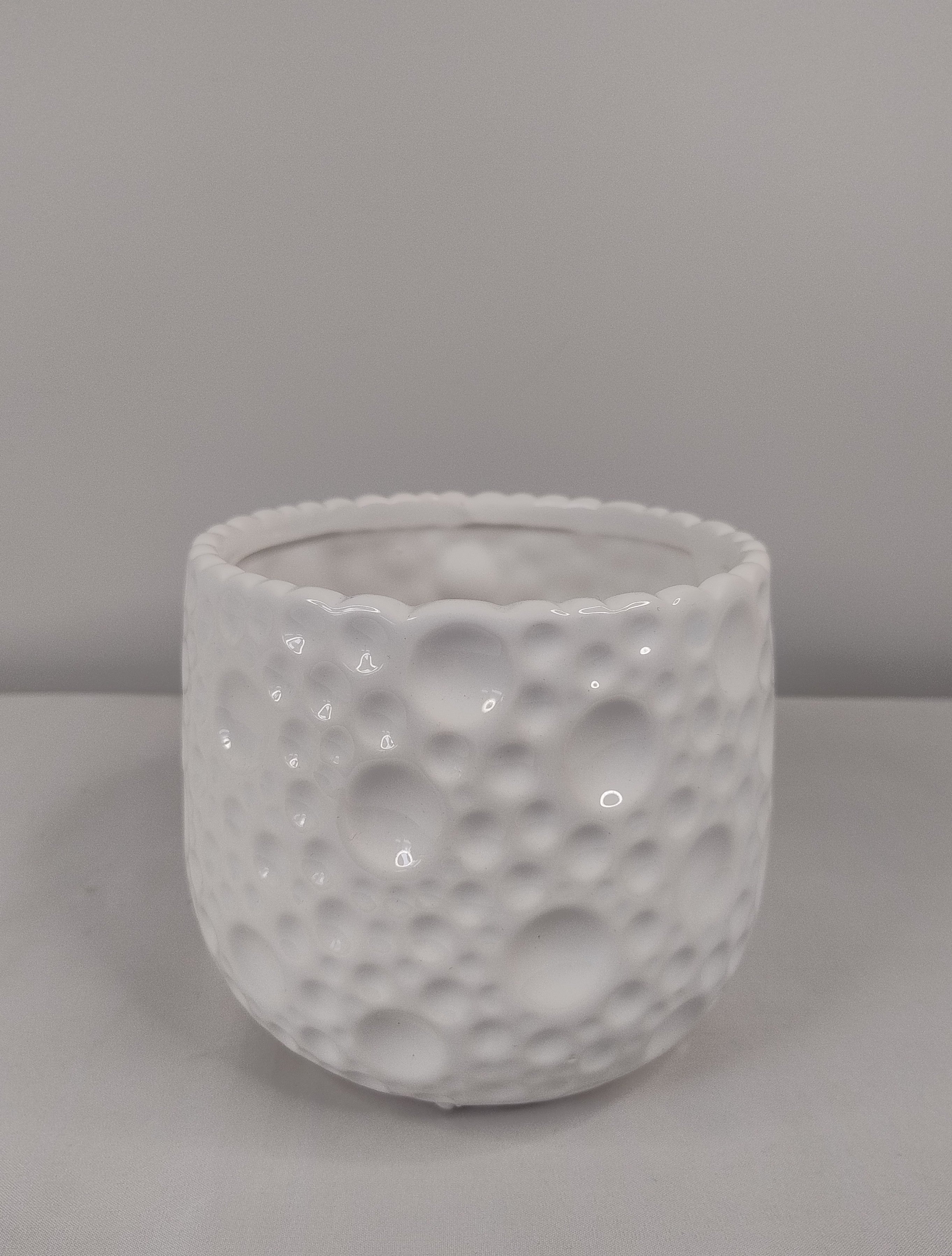 (DS9-1 05.283.15) Doniczka ceramiczna szkliwiona