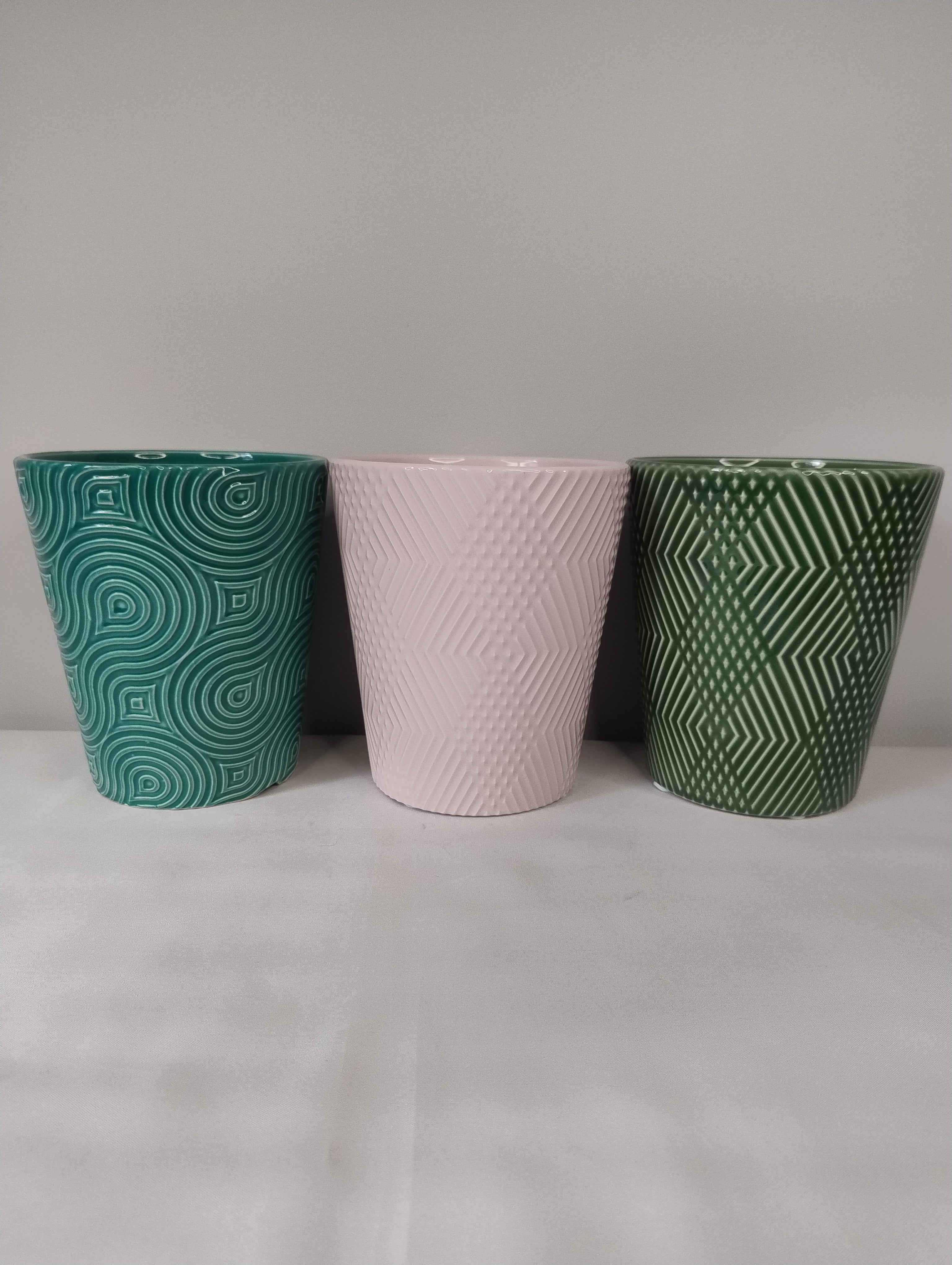 (DS9-1 05.319.13) Doniczka ceramiczna